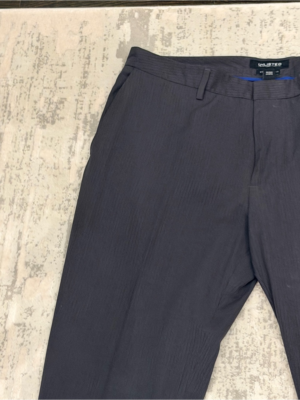 Unlisted by Kenneth Cole charcoal gray suit pants - Picture 9 of 16